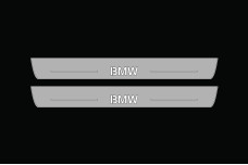 Led door sills BMW 3 G20 2019+ with logo BMW (front doors) Led door sills BMW 3 G20 2019+ with logo BMW (front doors)