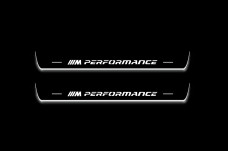 Led door sills BMW 3 G20 2019+ with logo ///M Performance (front doors)