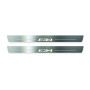 Led door sills BMW 5 E34 1987-1996 with logo E34 (front doors)