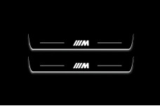 Led door sills BMW 5 G60 2023+ with logo ///M (front doors)