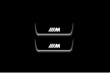 Led door sills BMW 5 G60 2023+ with logo ///M (rear doors)