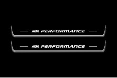 Led door sills BMW 7 G11/G12 2015-2021 with logo M Performance (front doors)