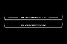 Led door sills BMW 8 I 1989-1999 with logo M Performance