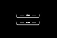 Led door sills BMW X3 G01 2018-2024 with logo M Performance (rear doors)
