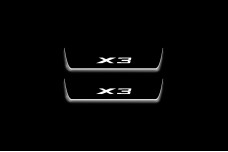Led door sills BMW X3 G01 2018-2024 (rear doors)