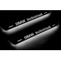 Led door sills BMW X5 E53 1999-2006 logo "BMW Individual" (rear doors)