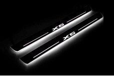 Led door sills BMW X5 G05 2019+ (front doors)