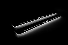Led door sills BMW X6 E71 2008-2015 (front doors)