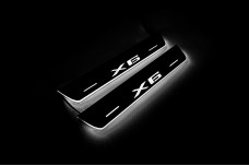 Led door sills BMW X6 E71 2008-2015 (rear doors)