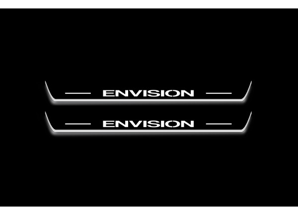 Led door sills Buick Envision I 2014-2021 (front doors)
