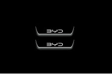 Led door sills BYD Sealion 7 2024+ with logo BYD (rear doors)