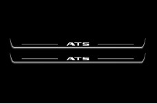 Led door sills Cadillac ATS Coupe 2012+ (front doors)