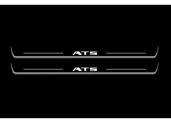 Led door sills Cadillac ATS Coupe 2012+ (front doors)