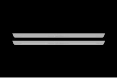 Led door sills Cadillac CTS II Coupe 2008-2014 