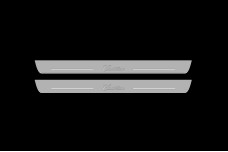 Led door sills Cadillac CTS II 2007-2014 with logo Cadillac (front doors)