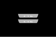 Led door sills Cadillac CTS II 2007-2014 (rear doors)