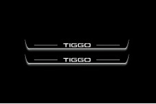 Led door sills Chery Tiggo 4 2018+ (front doors) Led door sills Chery Tiggo 4 2018+ (front doors)