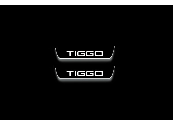 Led door sills Chery Tiggo 4 2018+ (rear doors) Led door sills Chery Tiggo 4 2018+ (rear doors)