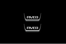 Led door sills Chevrolet Aveo II 2011+ (rear doors) Led door sills Chevrolet Aveo II 2011+ (rear doors)