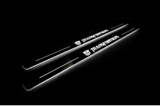 Led door sills Chevrolet Camaro V 2009-2015 with logo Head TRANSFORMERS