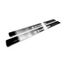 Led door sills Chevrolet Camaro V 2009-2015 with logo Head TRANSFORMERS