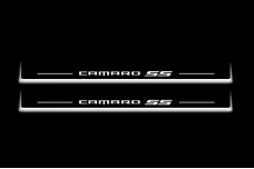 Led door sills Chevrolet Camaro VI 2016+ with logo Camaro SS