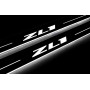 Led door sills Chevrolet Camaro VI 2016+ with logo ZL1