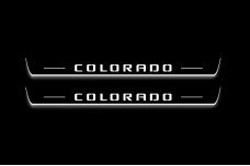 Led door sills Chevrolet Colorado II 2015-2023 (front doors) Led door sills Chevrolet Colorado II 2015-2023 (front doors)