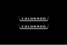 Led door sills Chevrolet Colorado II 2015-2023 (rear doors) Led door sills Chevrolet Colorado II 2015-2023 (rear doors)