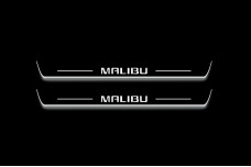 Led door sills Chevrolet Malibu VIII 2012-2016 (front doors) Led door sills Chevrolet Malibu VIII 2012-2016 (front doors)