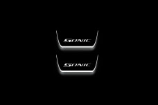 Led door sills Chevrolet Sonic 2012+ (rear doors) Led door sills Chevrolet Sonic 2012+ (rear doors)