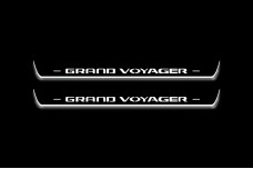 Led door sills Chrysler Grand Voyager V 2008-2015 (front doors)