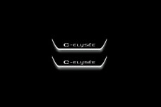 Led door sills Citroen C-elysee 2012+ (rear doors)