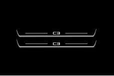 Led door sills Citroen C3 III 2016+ (front doors)