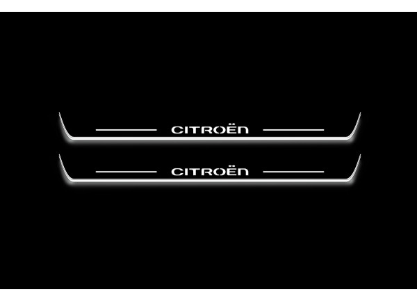 Led door sills Citroen C5 II 2008-2021 (front doors) Led door sills Citroen C5 II 2008-2021 (front doors)