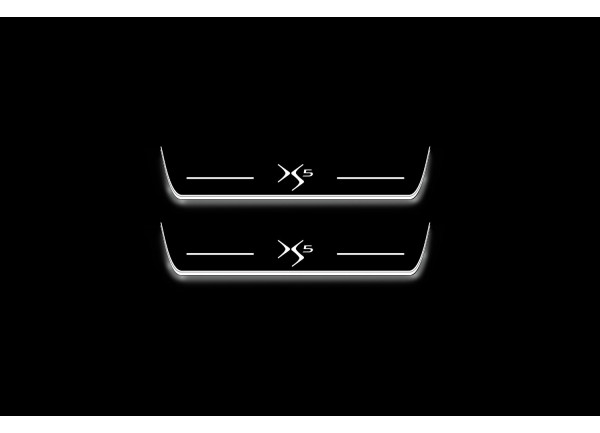 Led door sills Citroen DS5 2011+ (rear doors)