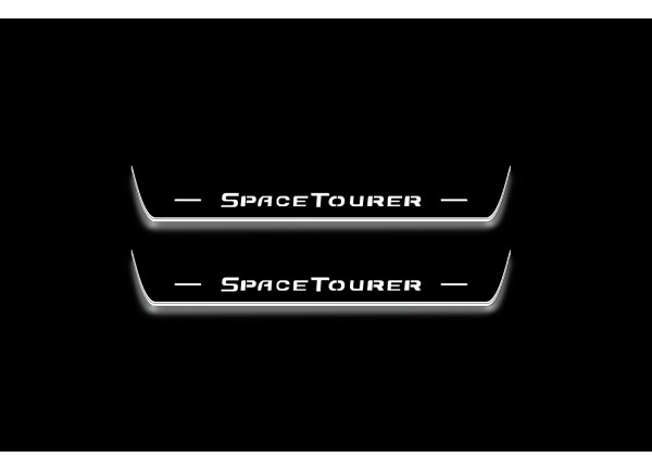 Led door sills Citroen SpaceTourer 2016+ (front doors)