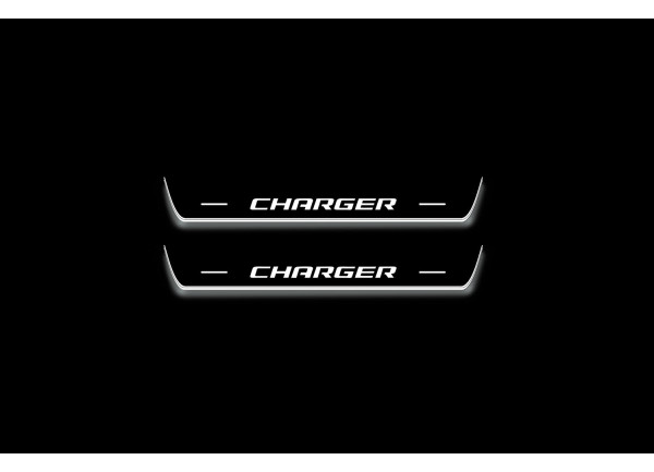 Led door sills Dodge Charger 2005-2011 (rear doors)