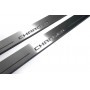 Led door sills Dodge Charger 2011+ with logo CHARGER (front doors)