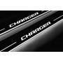 Led door sills Dodge Charger 2011+ with logo CHARGER (front doors)