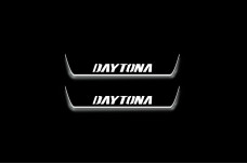 Led door sills Dodge Charger 2011+ with logo Daytona (rear doors)