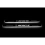 Led door sills Dodge Charger 2011+ with logo Hellcat Redeye (front doors)