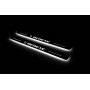 Led door sills Dodge Charger 2011+ with logo Hellcat Redeye (front doors)