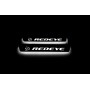 Led door sills Dodge Charger 2011+ with logo Hellcat Redeye (rear doors)