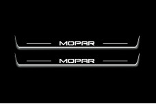 Led door sills Dodge Charger 2011+ with logo MOPAR (front doors)