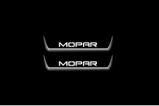 Led door sills Dodge Charger 2011+ with logo MOPAR (rear doors)
