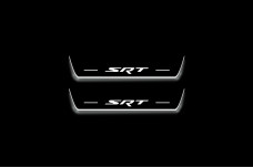 Led door sills Dodge Charger 2011+ with logo SRT (rear doors)