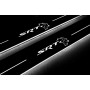 Led door sills Dodge Durango III 2011+ with logo SRT Hellcat (front doors)