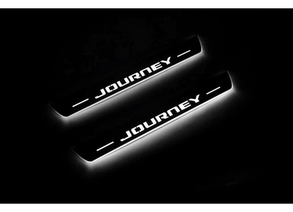 Led door sills Dodge Journey 2009+ (front doors)