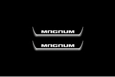 Led door sills Dodge Magnum 2004-2008 - (rear doors)